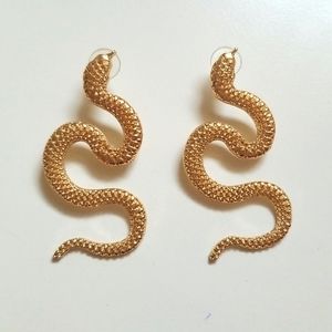 Snake Dangly Earrings